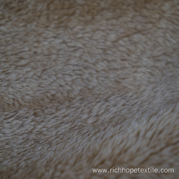 Long Pile Plush Polyester Arctic Velvet Fleece Fabric